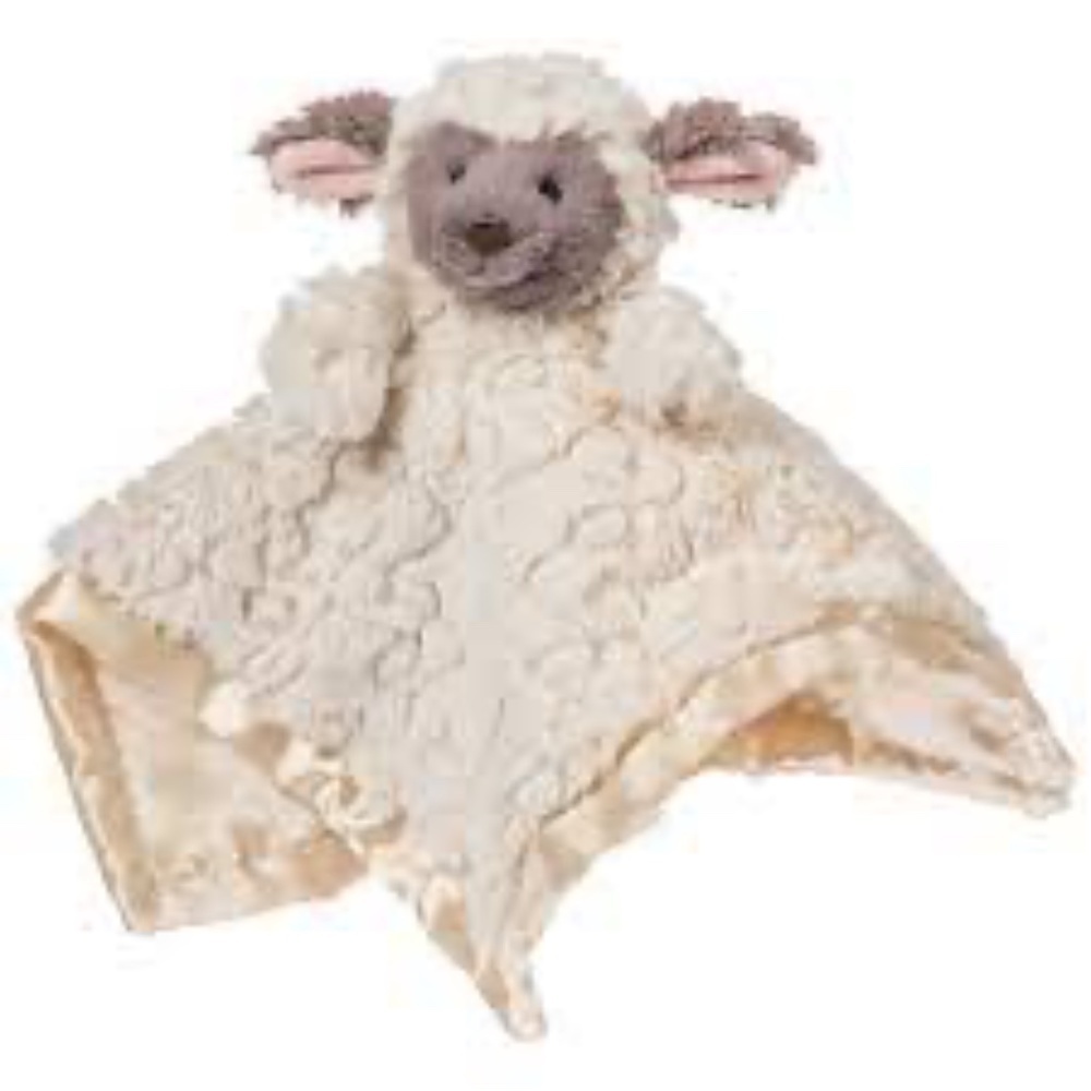 Mary Meyer Putty Nursery Security Blankie Lovey Lamb 13" Tall